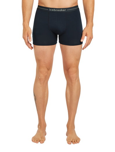 Icebreaker Boxershort Anatomica (Merinowolle) Unterwäsche midnight navyblau Herren